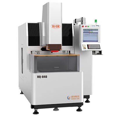 Fuldt CNC spejlfinish EDM-maskine med løftende væsketank og fast arbejdsbænk